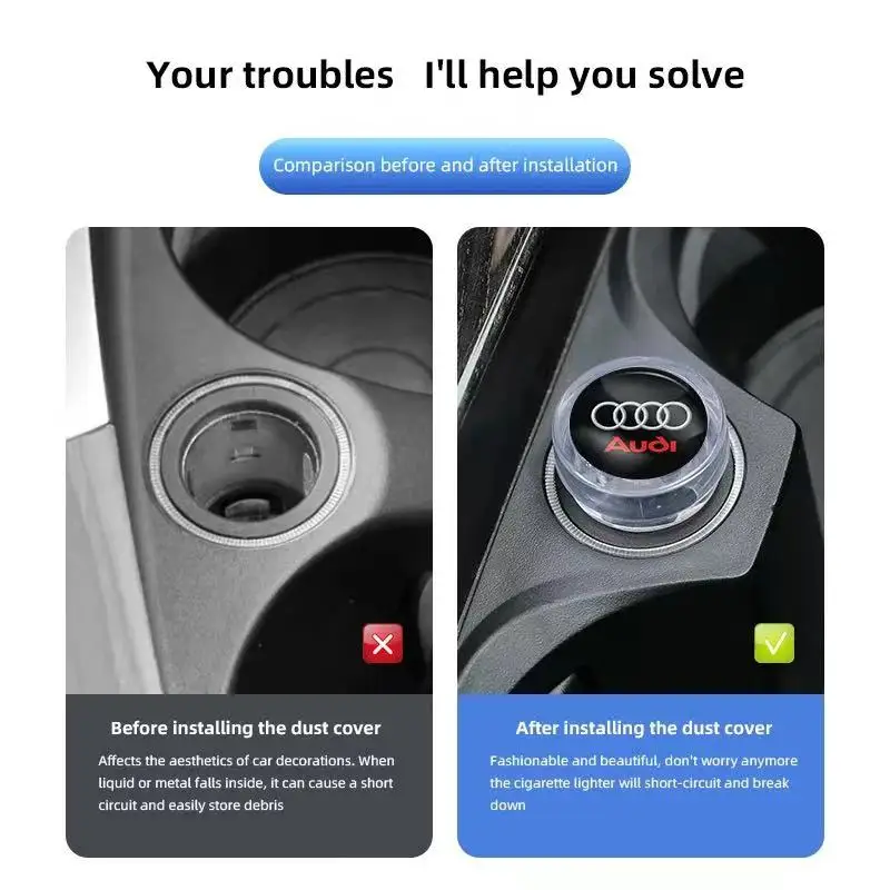 Car Cigarette Lighter Dust Cov - Vape Decoration reseña y precio