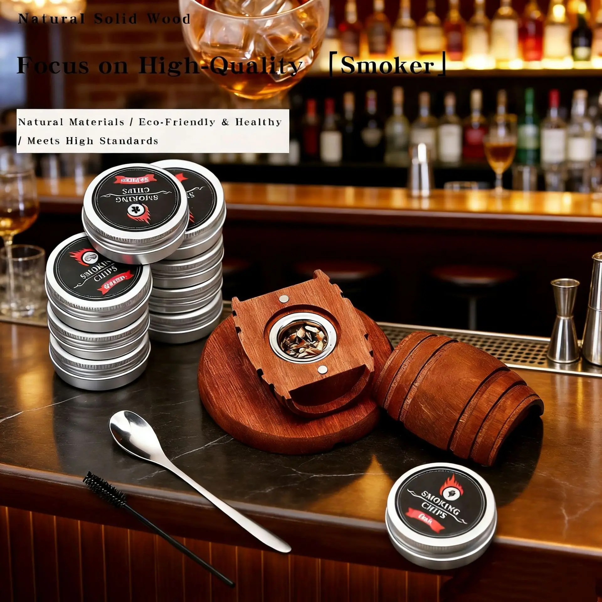 Classic Design Whiskey Smoker  - Vape Decoration reseña y precio