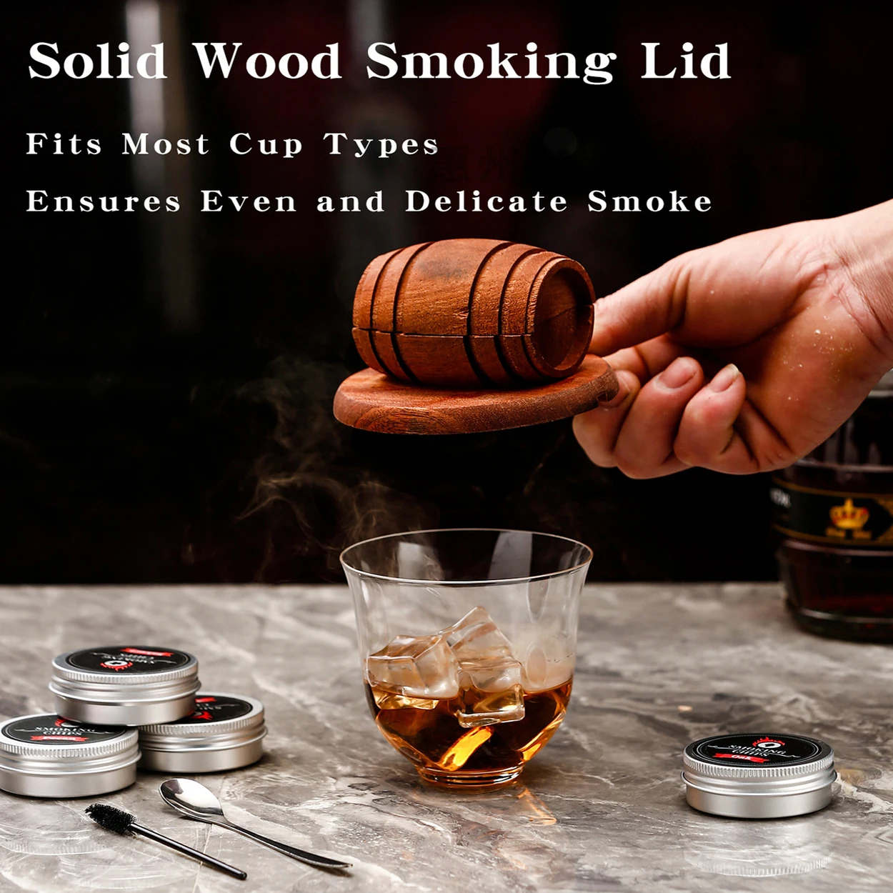 Classic Design Whiskey Smoker  - Vape Decoration reseña y precio