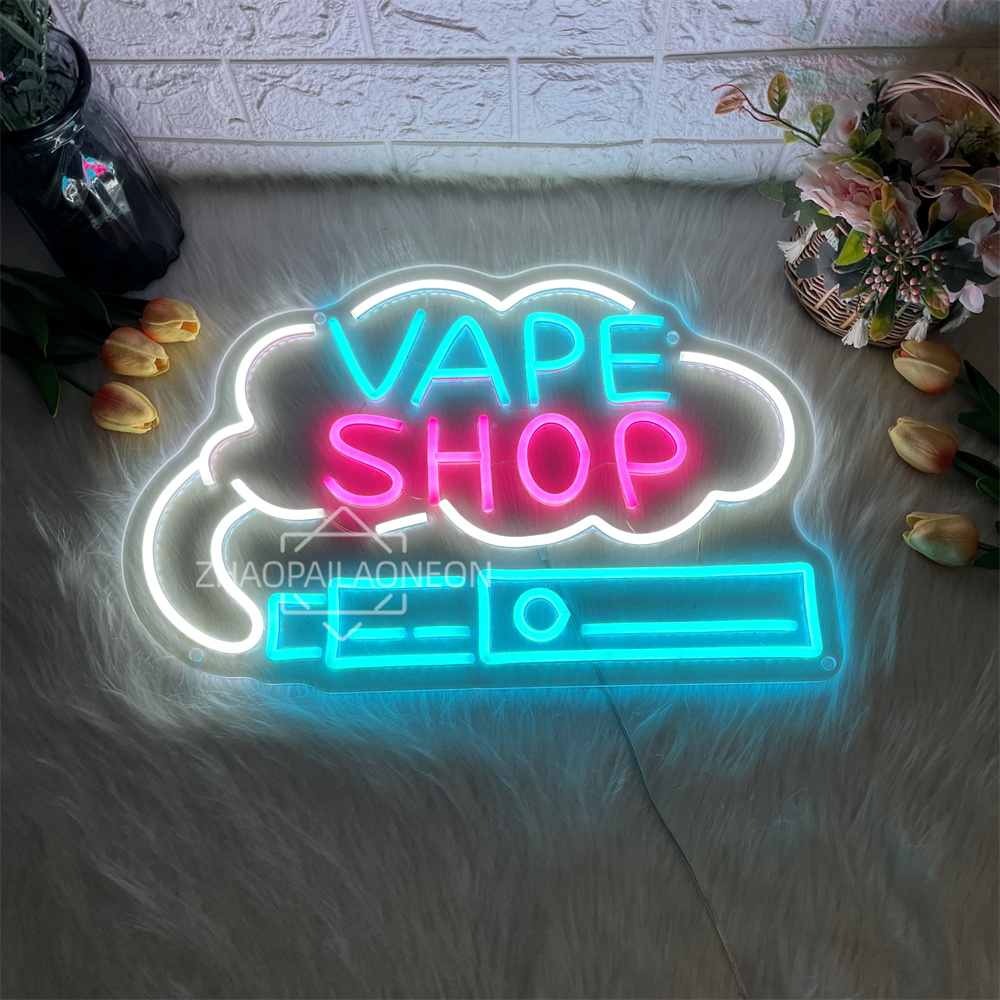 VAPE SHOP Led Neon Sign Wall R - Vaping Shop reseña y precio