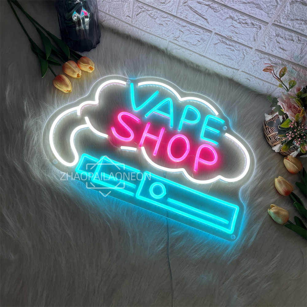 VAPE SHOP Led Neon Sign Wall R - Vaping Shop reseña y precio