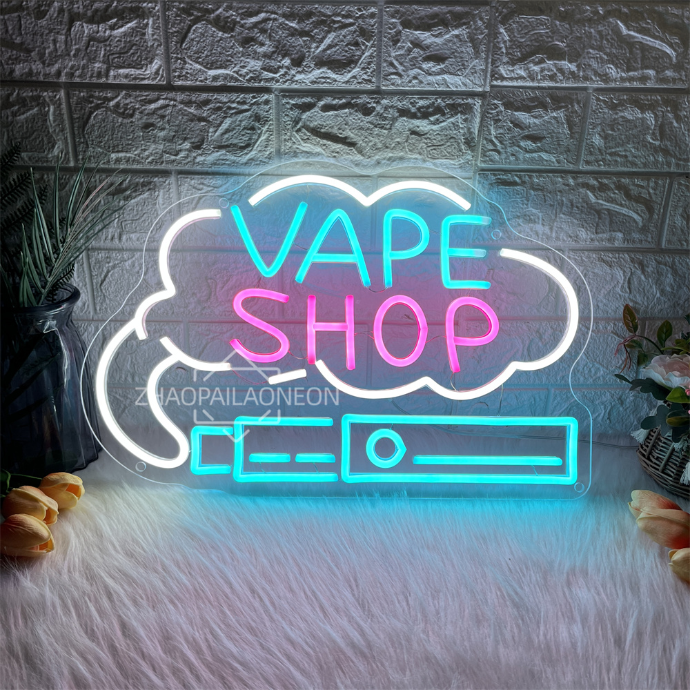 VAPE SHOP Led Neon Sign Wall R - Vaping Shop reseña y precio