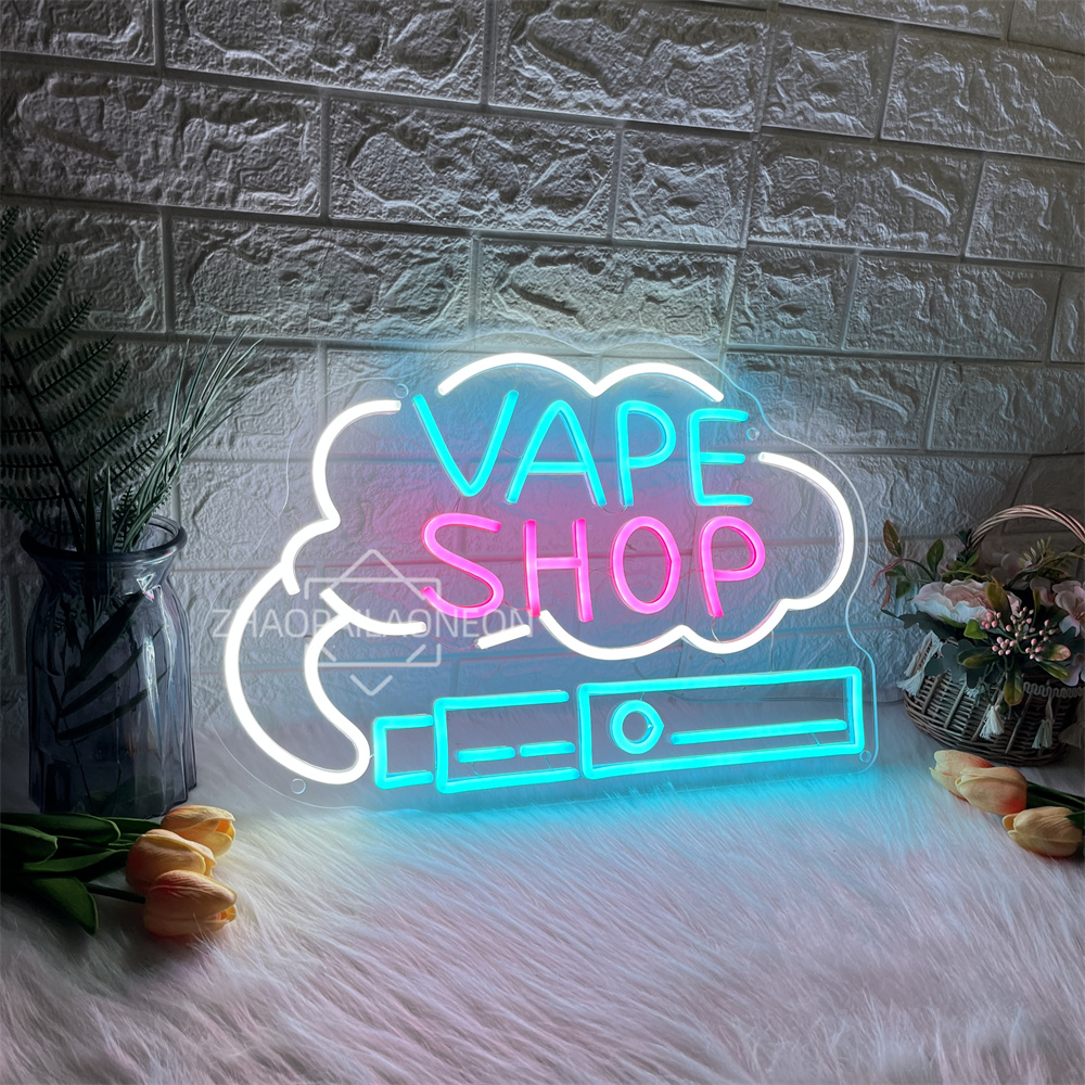 VAPE SHOP Led Neon Sign Wall R - Vaping Shop reseña y precio