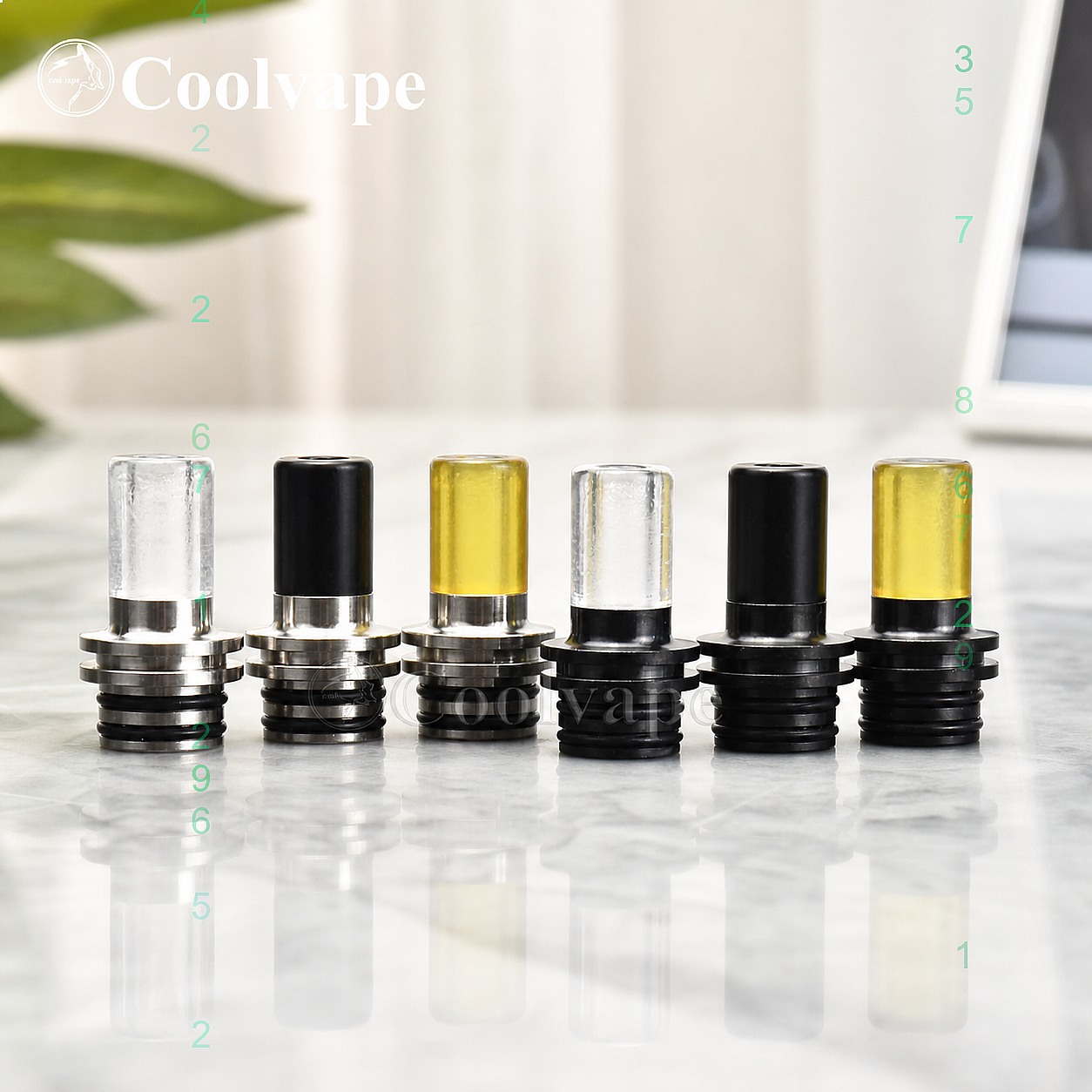 510 MTL Drip Tip Heat Resistan - Accessories For Vaping reseña y precio