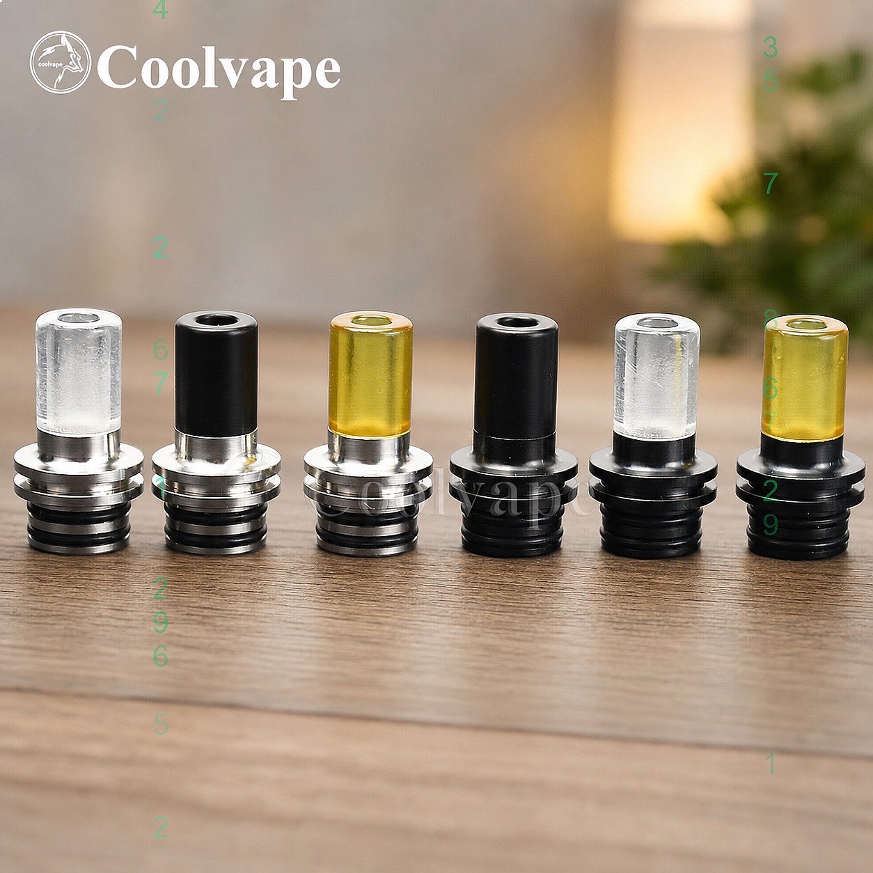 510 MTL Drip Tip Heat Resistan - Accessories For Vaping reseña y precio