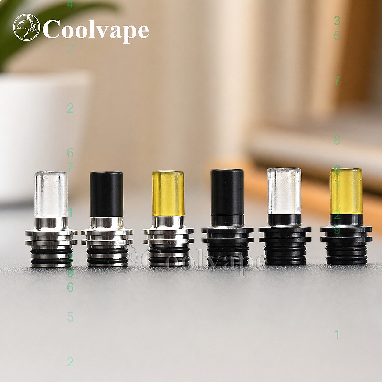 510 MTL Drip Tip Heat Resistan - Accessories For Vaping reseña y precio