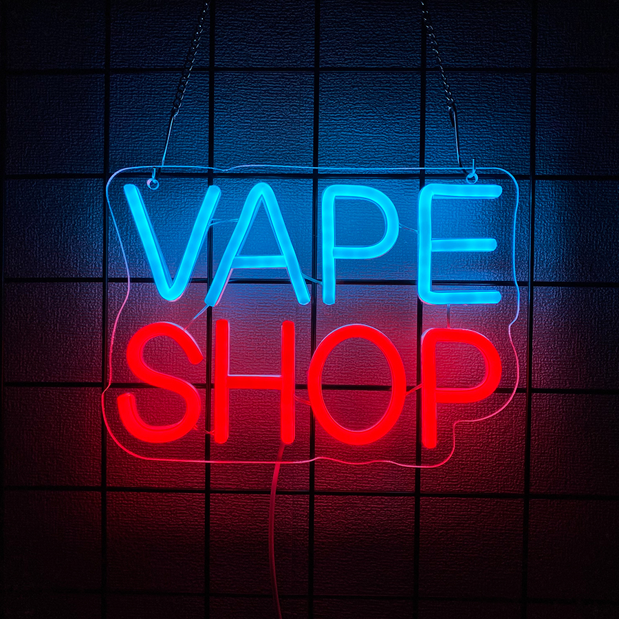 Vape Shop Neon Sign For Wall D - Vaping Shop reseña y precio
