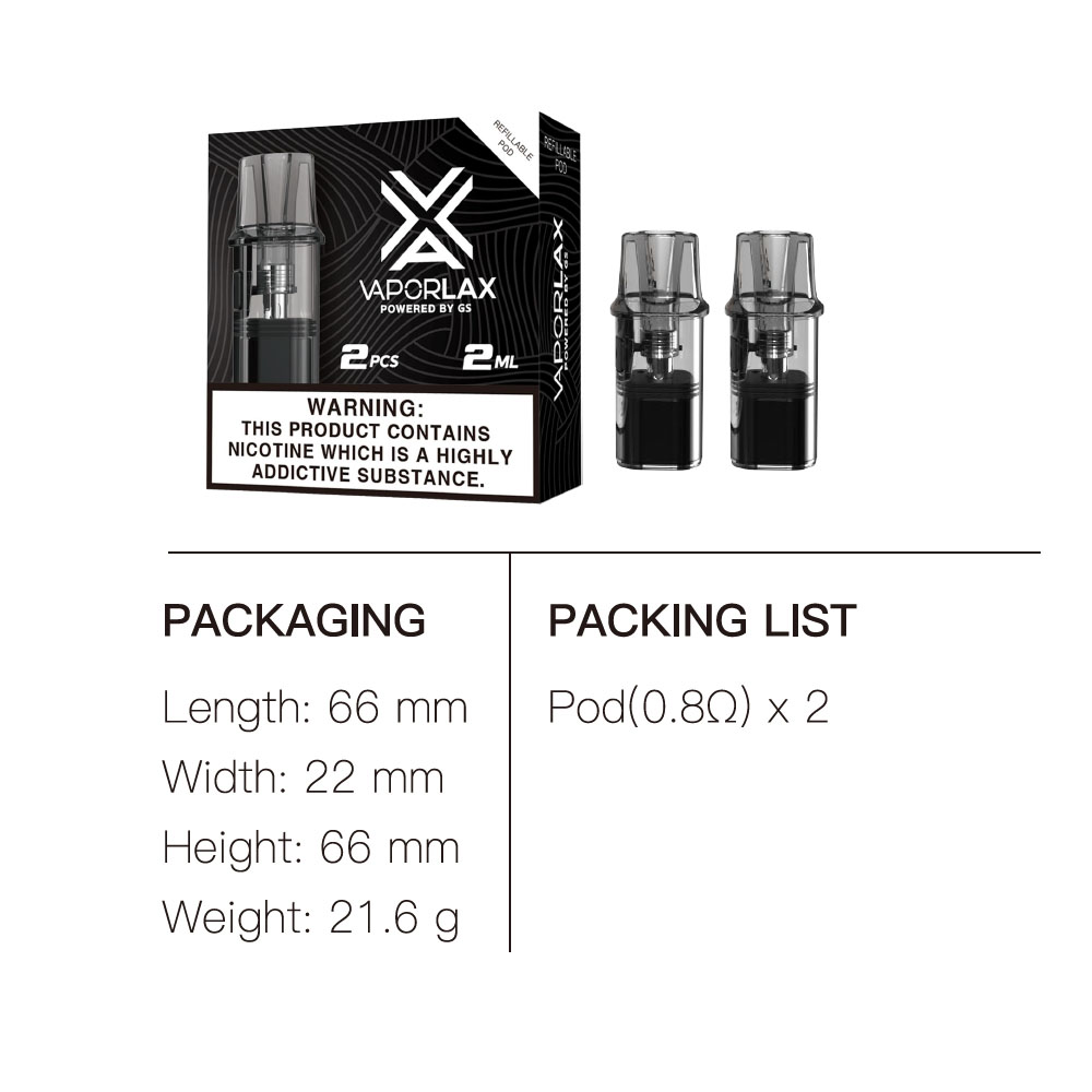 VaporLax Nano Cartridge 2ml wi - Accessories For Vaping reseña y precio