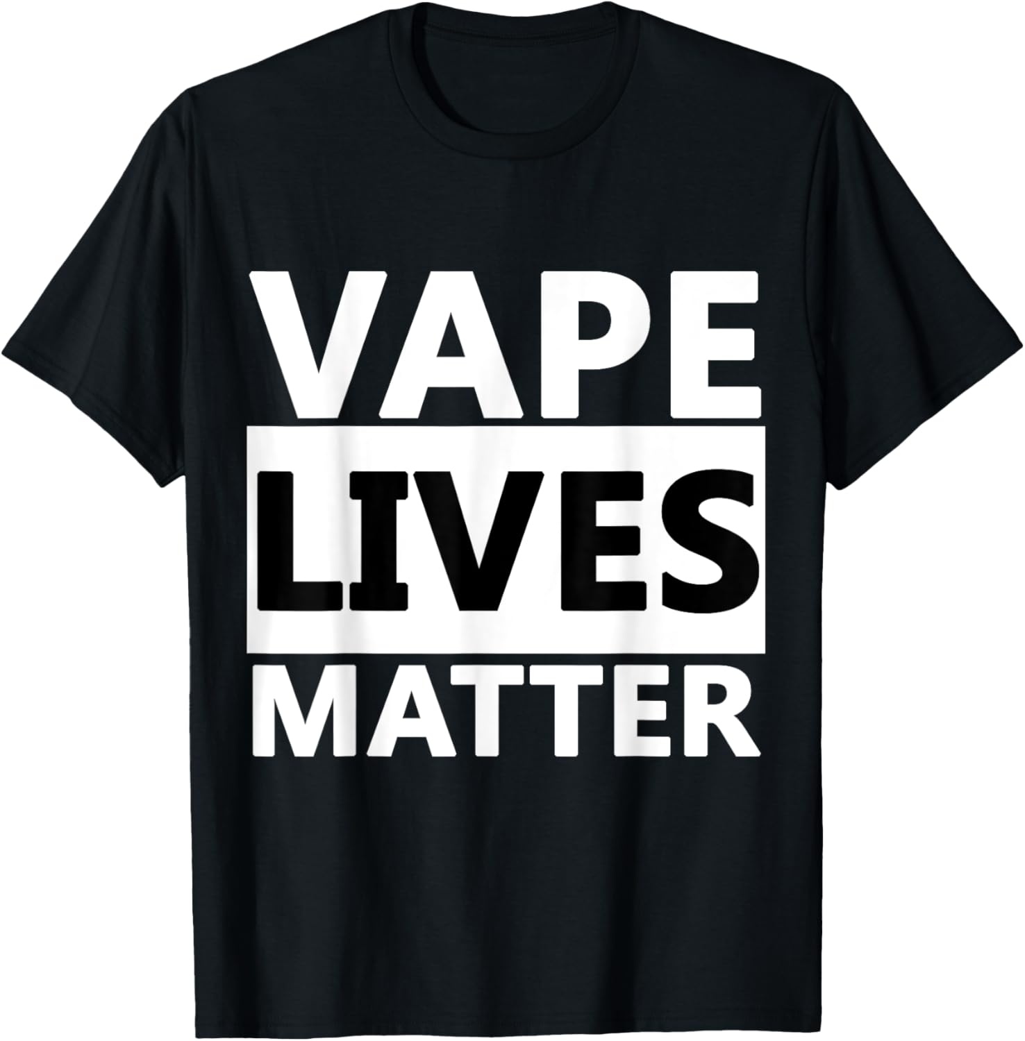 Vape Lives Matter Graphic Cott - Vaping Shop reseña y precio