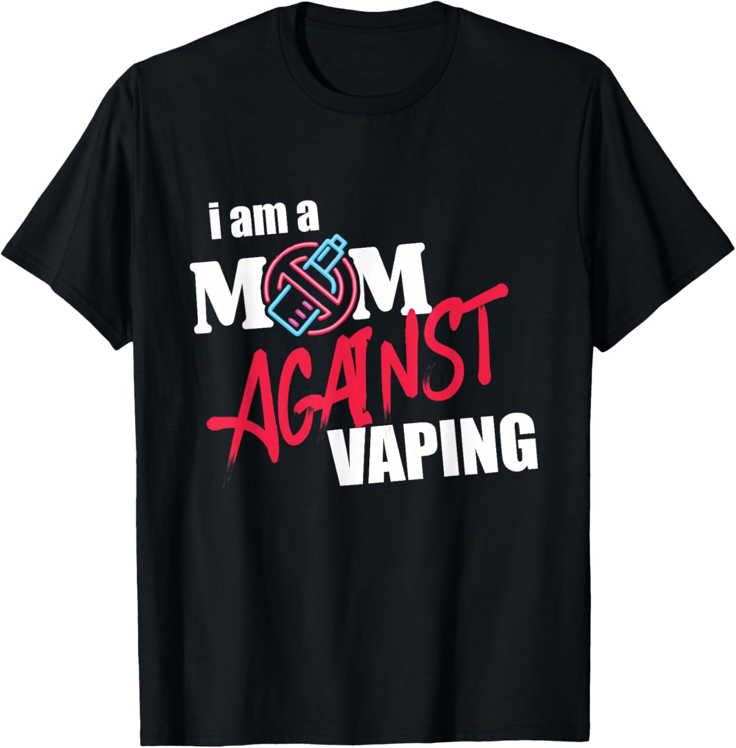Mom Against Vaping Graphic Tee - Vaping Shop reseña y precio