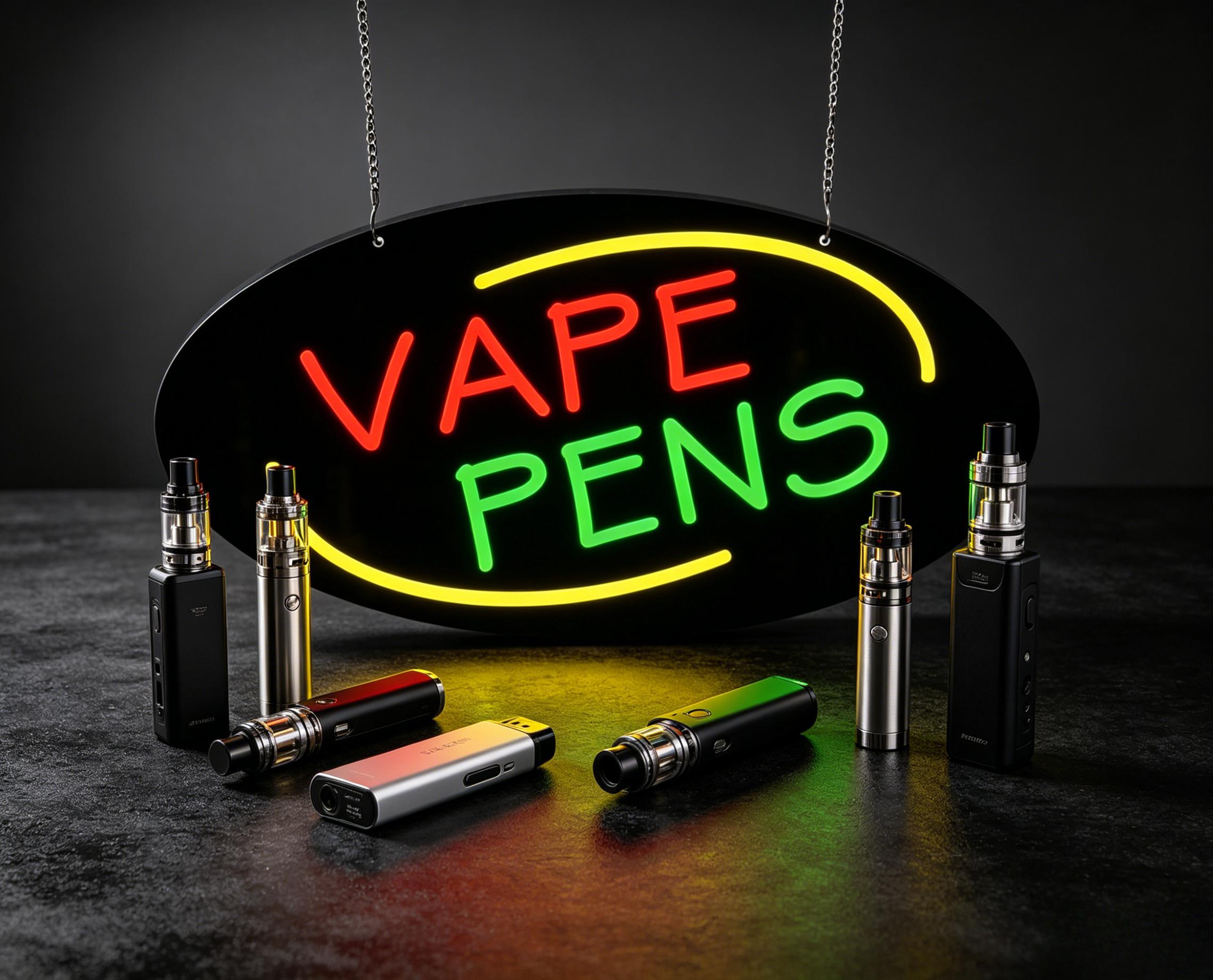 Vape Pens Neon Sign Dimmable L - Vaping Shop reseña y precio