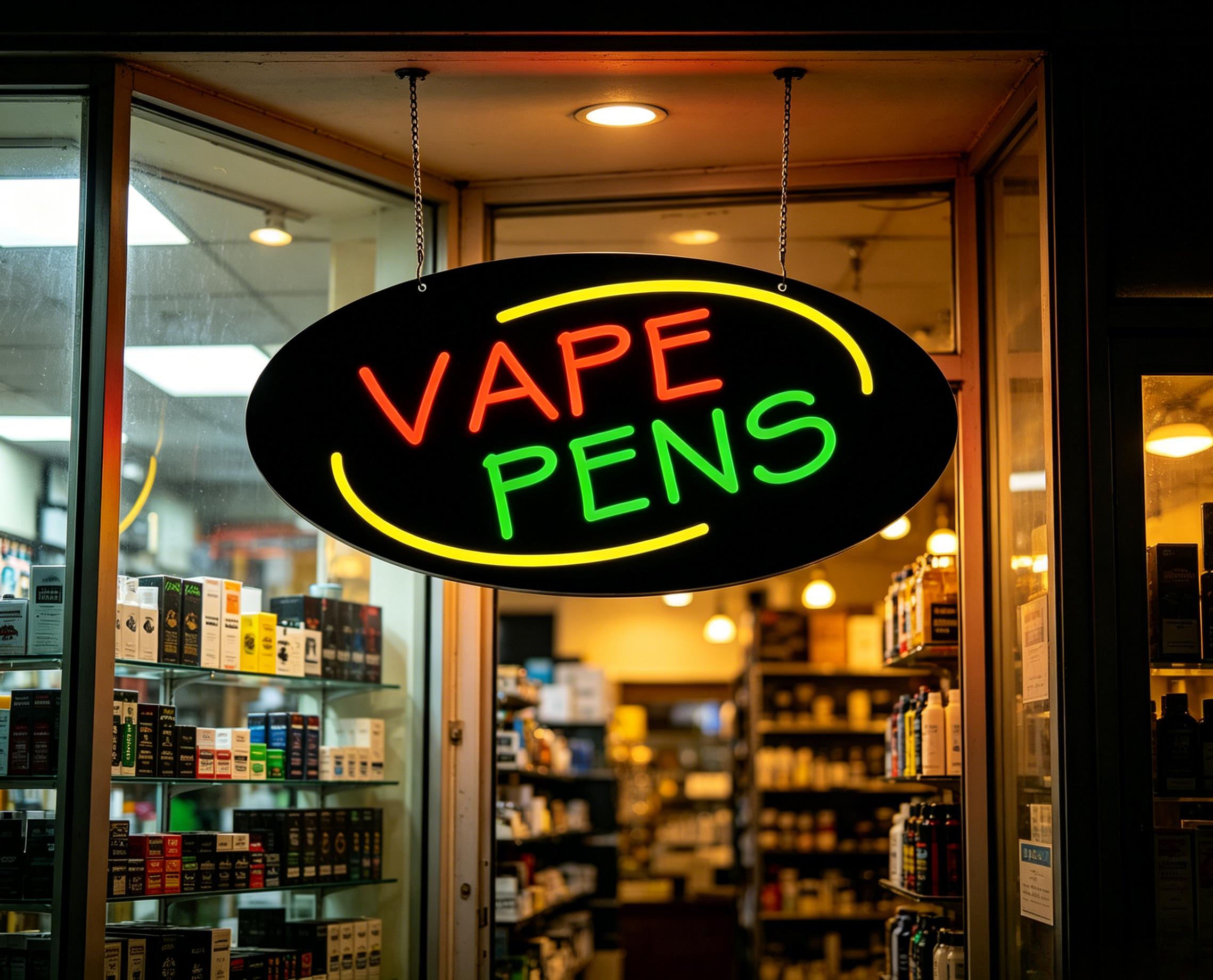 Vape Pens Neon Sign Dimmable L - Vaping Shop reseña y precio