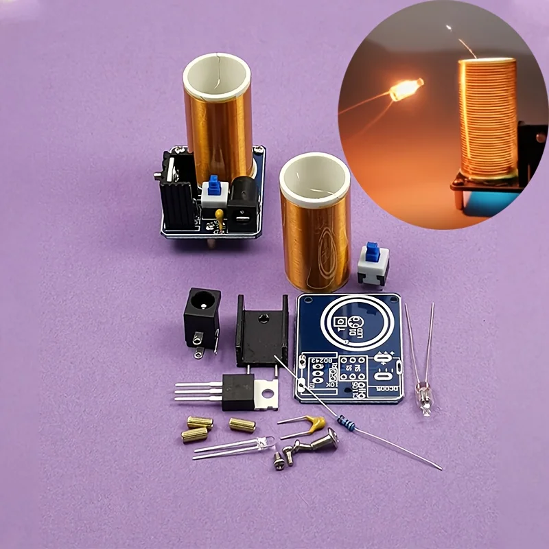 Mini Tesla Coil Kit BD243 DIY  - Coil Building Kit reseña y precio