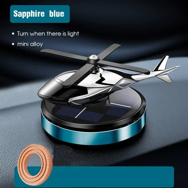 Car Air Solar Helicopter Decor - Vape Decoration reseña y precio