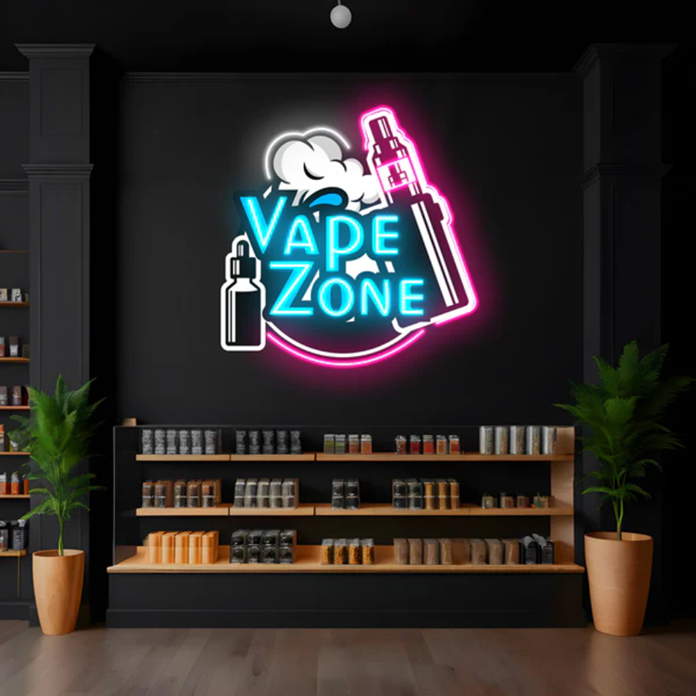 Cigarette Vape Neon Sign, Open - Vaping Shop reseña y precio