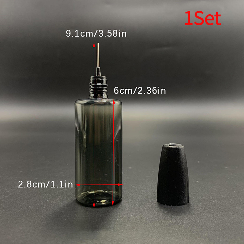 1Set 30ML PET Clear Vial With  - Accessories For Vaping reseña y precio