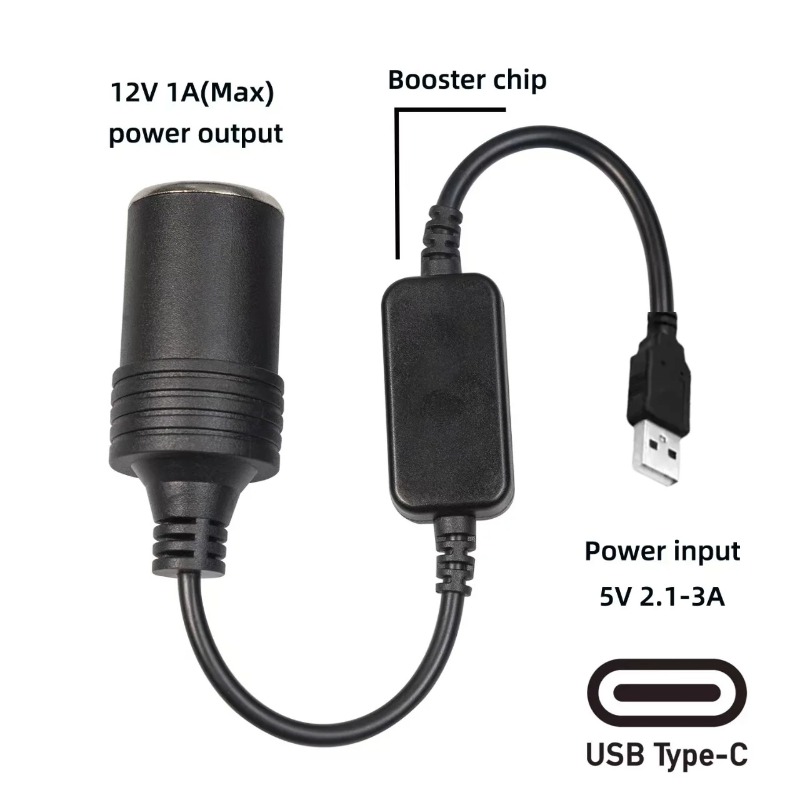 5V 2A USB To 12V Cigarette Lig - Accessories For Vaping reseña y precio