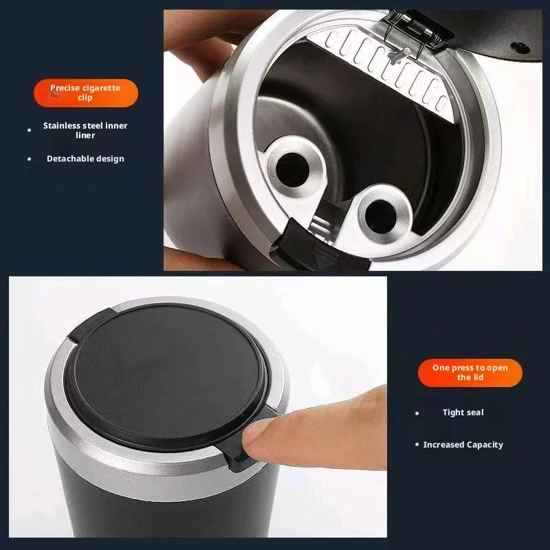 Portable LED Smokeless Car Ash - Vape Decoration reseña y precio