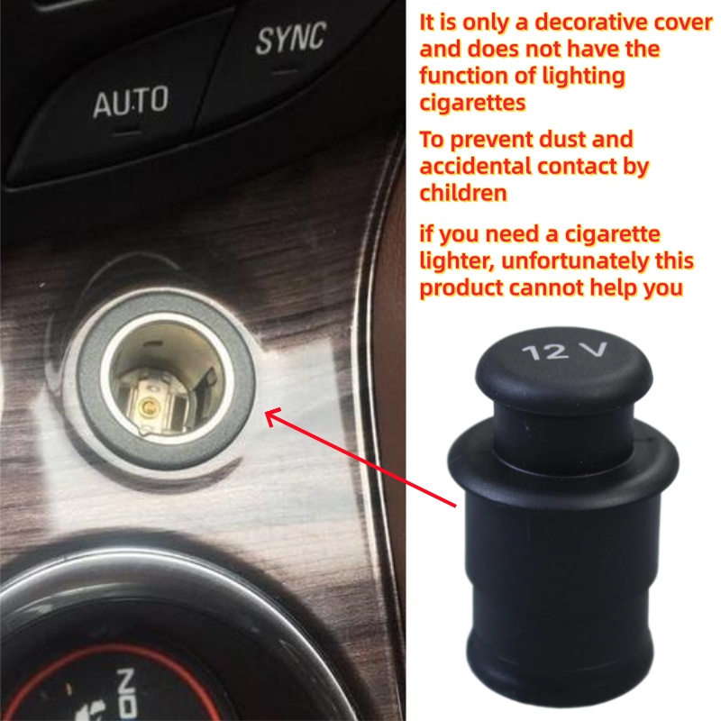 12V Car Cigarette Lighter Dust - Vape Decoration reseña y precio