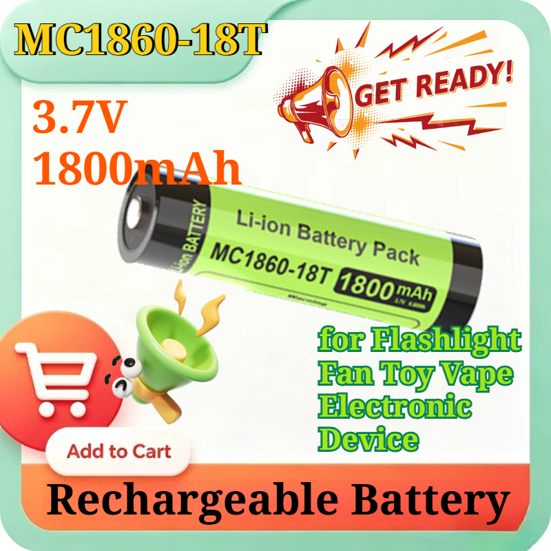 MC1860-18T 3.7V 1800mAh Type-C - Accessories For Vaping reseña y precio