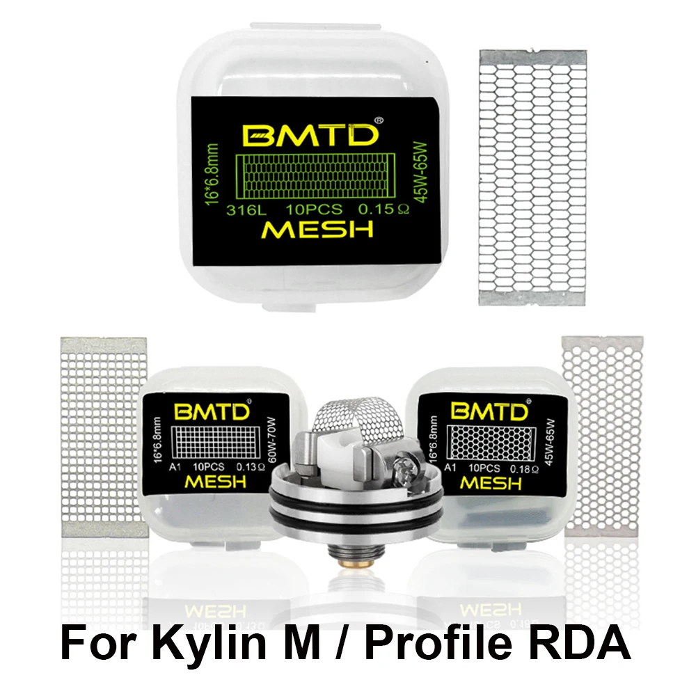10pcs/box BMTD PreBuilt Coils  - Stainless Wire Ss316 reseña y precio